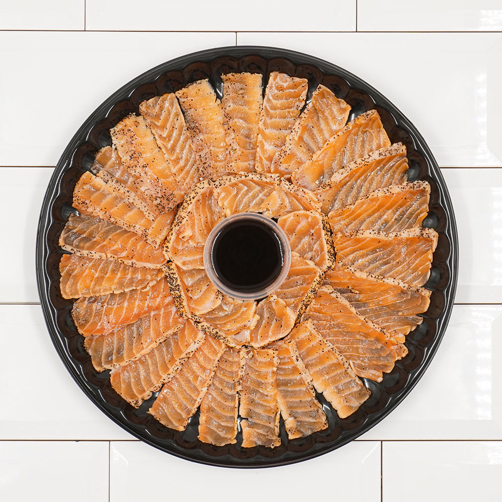 Pepper Tataki de Salmón