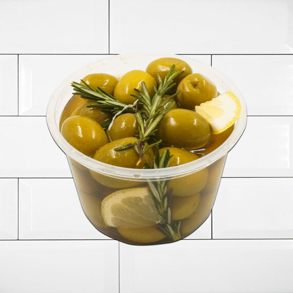 Aceitunas Jumbo Verdes al Romero