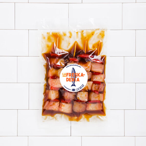 Brochetas de Dorado Teriyaki