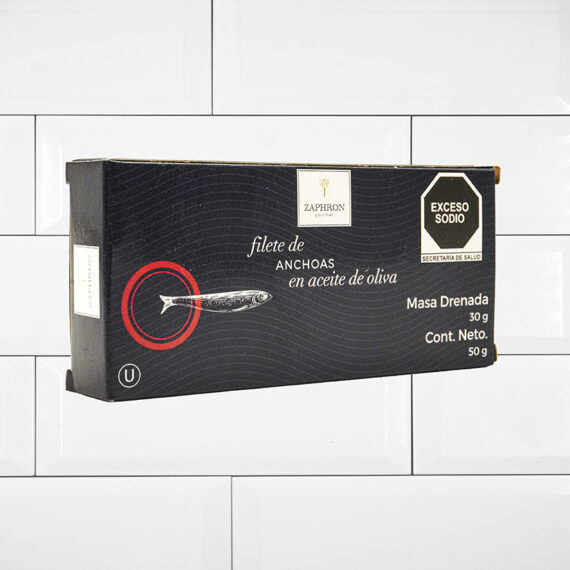 Filete de Anchoas Zaphron 50gr