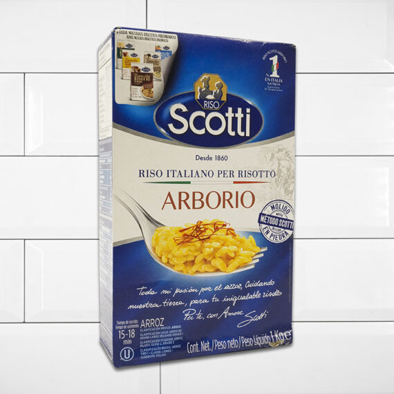 Arroz Arborio Scotti para Risotto