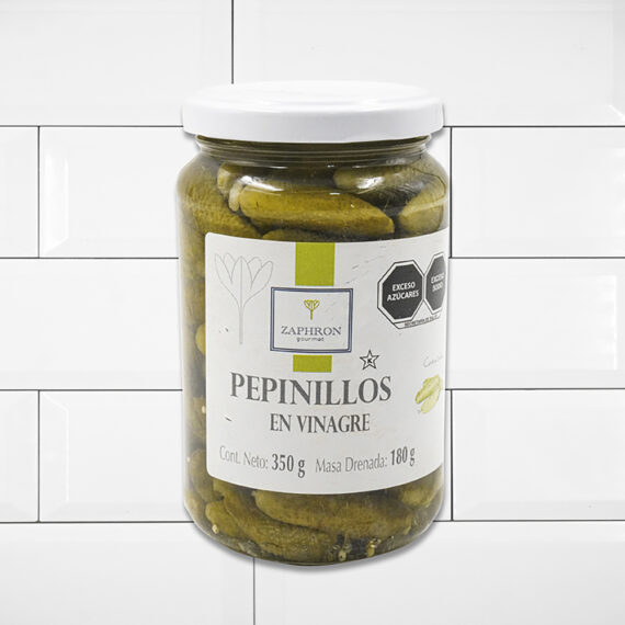 Pepinillos Cornichons en Vinagre (350gr neto)
