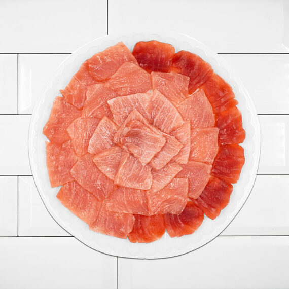 Sashimi Atún Aleta Azúl (Akami, Chutoro, Toro)