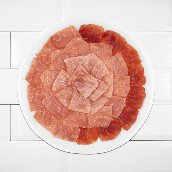 Sashimi Atún Aleta Azúl (Akami, Chutoro, Toro)