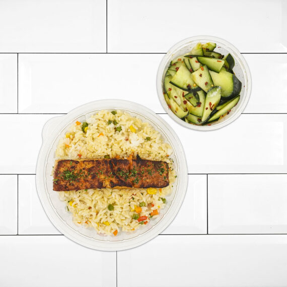 Robalo a la talla + Arroz a la Jardinera LB